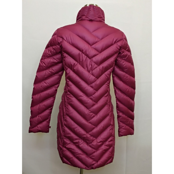 Patagonia Down Puffer Jacket Women's S Pink Full Zip Hoodless #J5284 - Picture 3 of 16